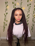 Frontal Braided Wig - Brittany