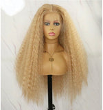 AfroKinky Lightly Crimped - Luxury Synthetic Wigs