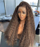 AfroKinky Lightly Crimped - Luxury Synthetic Wigs