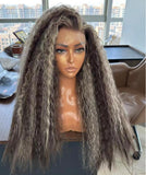 AfroKinky Lightly Crimped - Luxury Synthetic Wigs