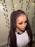 Frontal Braided Wig - Brittany