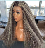 AfroKinky Lightly Crimped - Luxury Synthetic Wigs