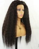 AfroKinky Lightly Crimped - Luxury Synthetic Wigs