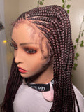 Frontal Braided Wig - Brittany